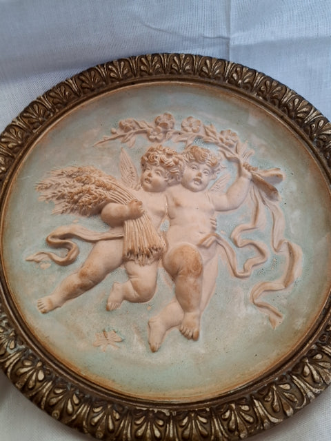 Gips Relief Medaljon